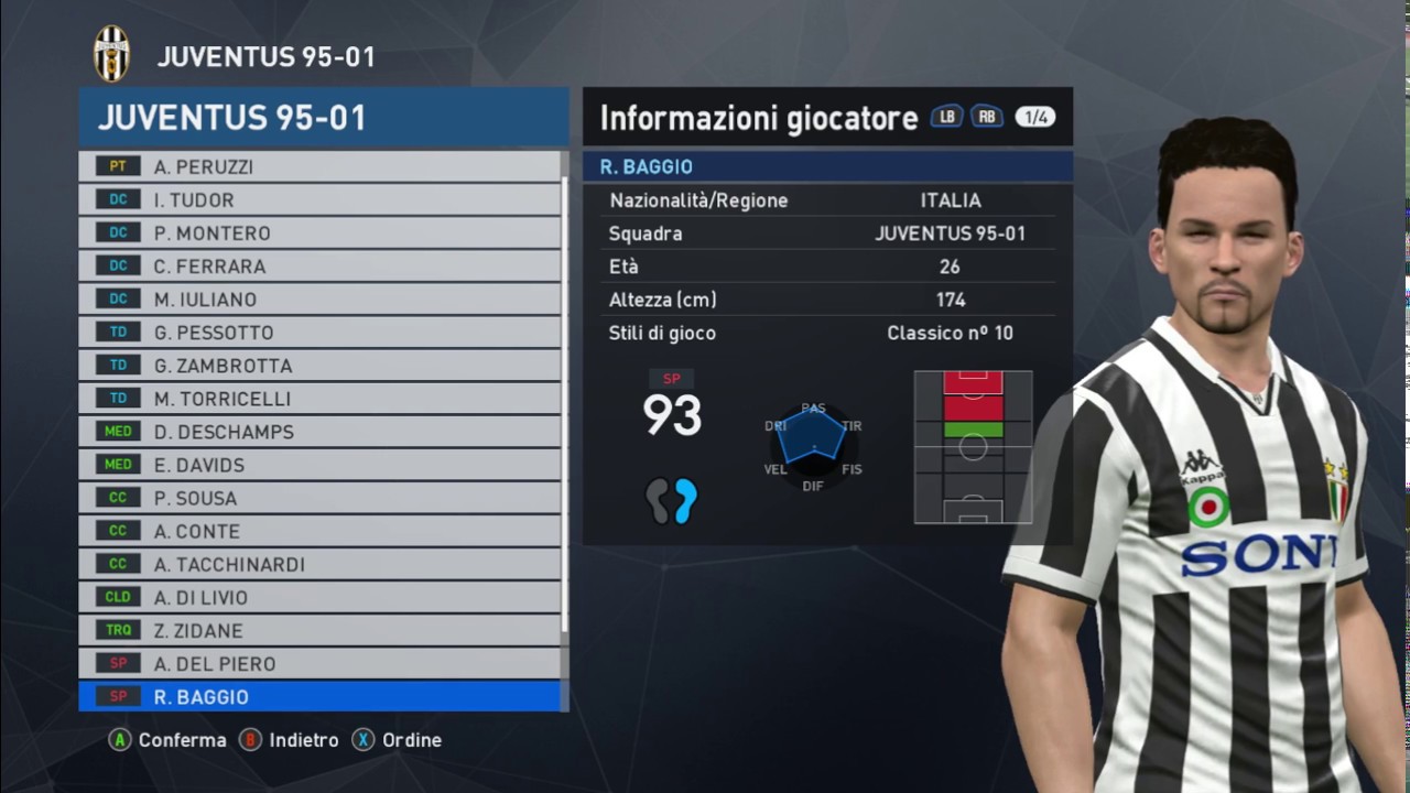 Classic Juventus 1995 2001 Pes 2017 Pc Version