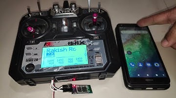 Flysky FSI6X Bluetooth Mod for Telemetry Mirror with Open TX ExpressLRS using Bluetooth HC05 Module