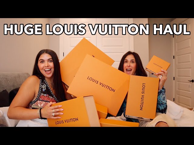 unboxing my first louis vuitton purchases🤎 #haul #unboxing #purse