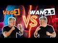 VEO 3 vs WAN 2.5 : La GUERRE de l'IA continue ! La CHINE prend de l'avance ?