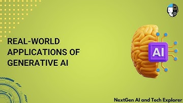 Real World Applications of Generative AI