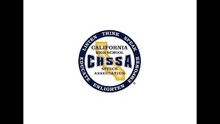 CHSSA 2021 Dramatic Interpretation Final Round