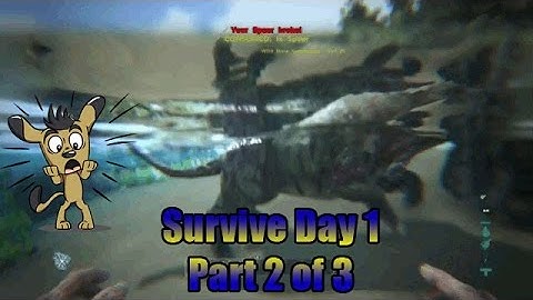 Ark Survival Evolved Xbox One Official Primitive Server How to survive 1st day Video 2 of 3