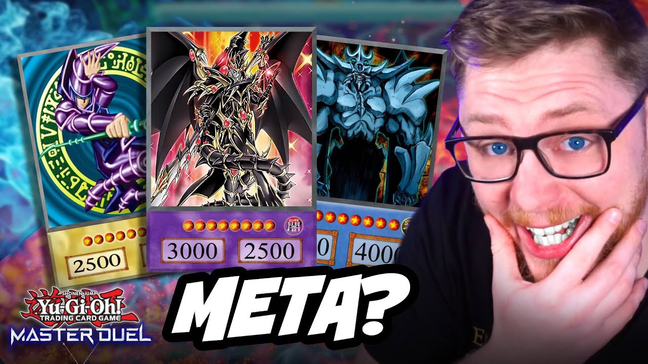 Yugioh Master Duel Dunkler Magier Deck Dunkler Magier x Dragoon x Ägyptische Götter Deck in Yu-Gi-Oh! Master