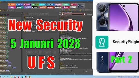 HOW TO Unlock Security Plugin Infinix Hot 20s X6827 Part 2 Permanent Edukasi and Demo