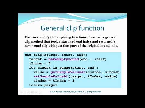 Introduction to Computing & Programming in Python Chapter 8 - YouTube