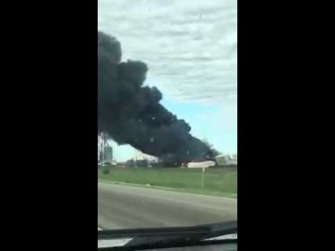 Freight trains collide near Panhandle in Texas