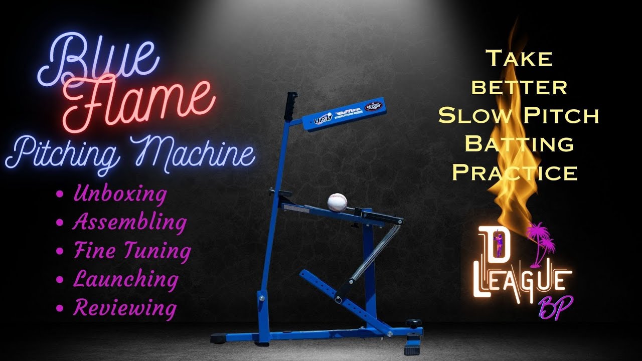 Louisville Slugger Blue Frame Pitching Machine - Pitching Machine Sale