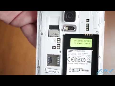 Видео: Как удалить сим-карту из Samsung Galaxy Note 4