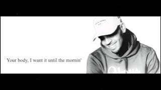 Chris Brown - Text Message (feat.Tyga) (Lyric Video)