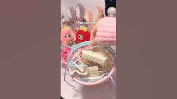 Kẹp tóc xinh✨ #unboxing #handmade #giftbox #keptoc