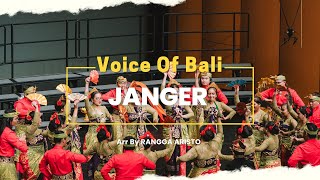 VOICE OF BALI - JANGER Arr by Rangga Aristo Kulas