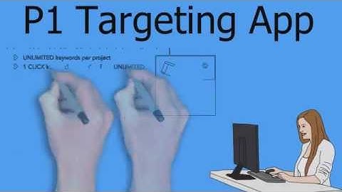 ░▒▓ P1 Targeting App with ►► FREE Keyword Research Training ◄◄ ▓▒░