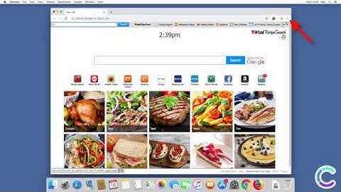 How to remove TotalRecipeSearch toolbar using Combo Cleaner?