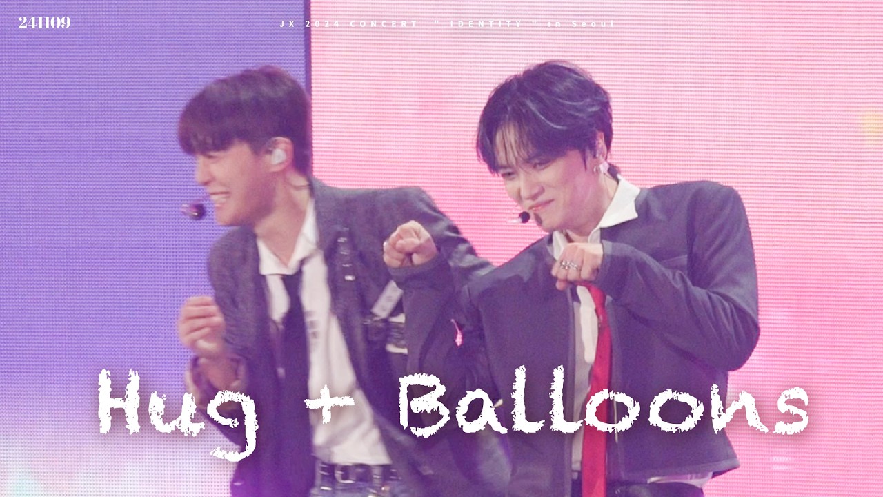 [4K-60FPS] 241109 JX Hug + 풍선 (Balloons)🎶  | JX 2024 CONCERT  