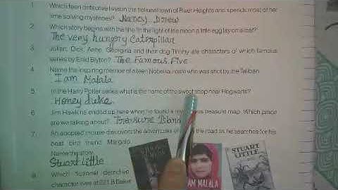 Classwork, General Knowledge, Class 5, Date 30/06/2023