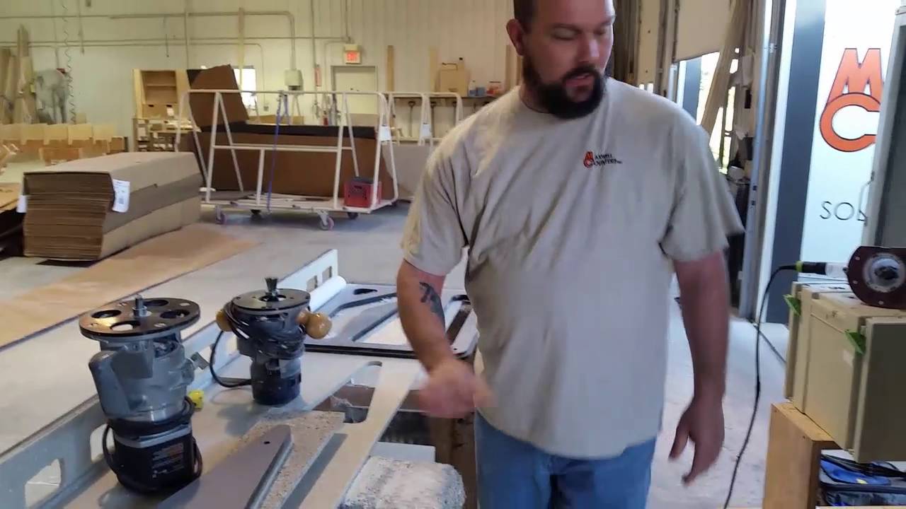 Donald Explains how to do a plug repair in a solid surface top