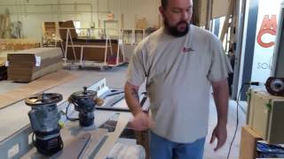 Donald Explains how to do a plug repair in a solid surface top