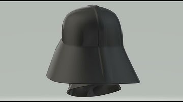 Darth Vader Helmet , preview of 3d model