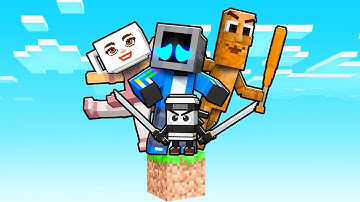 One Block Skyblock with ITALIAN BRAINROT in Minecraft!