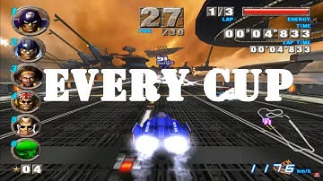 F Zero GX All Cups Playthrough every Cup first time Win 4K UHD 60Fps | LongPlay [GAMECUBE DOLPHIN]