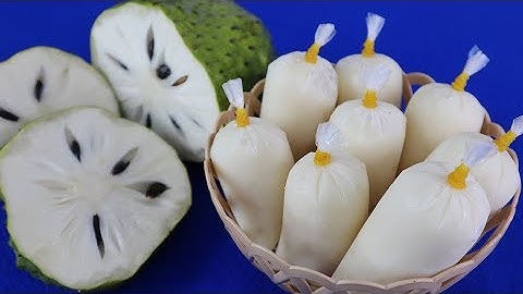 Cách làm SINH TỐ - KEM TÚI MÃNG CẦU mát lạnh đơn giản - Món Ăn Ngon