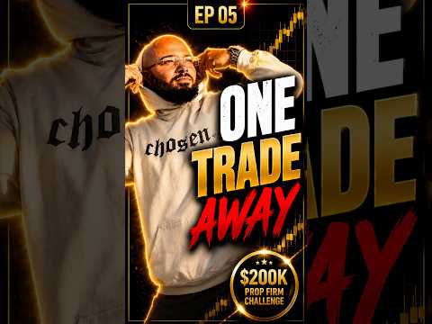 $200,000 Prop Firm Video. One Trade Away  #shorts