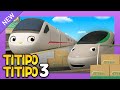 TITIPO S3 EP24 Xingxing&#39;s new job l Cartoons For Kids | Titipo the Little Train