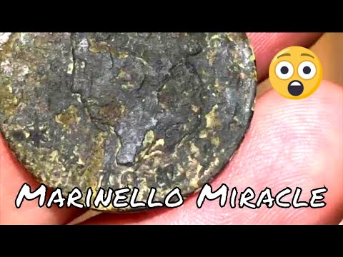 New Method For Cleaning Copper Coins Found Metal Detecting: Marinello Method