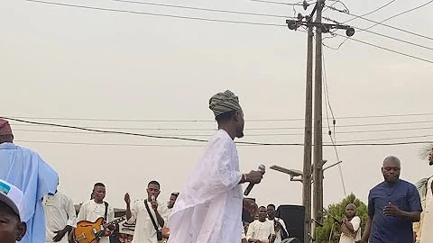 LIVE AT IJEBU ODE FOR K1 DE ULTIMATE MUM’S 7DAYS FIDAU PRAYER AND FINAL OUTING CEREMONY.