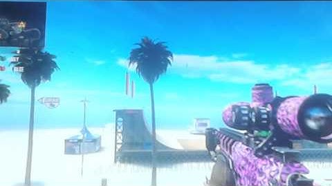 Bo2 CTF glith "how to get out of the map grind"