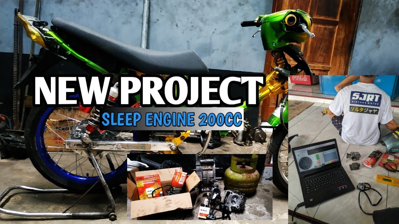 NEW PROJECT | bore UP jupiterZ sleep engine 200CC