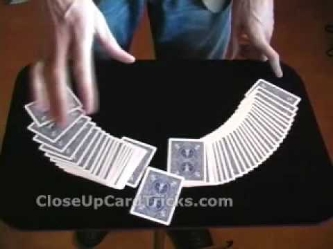 Dynamo poker card trick