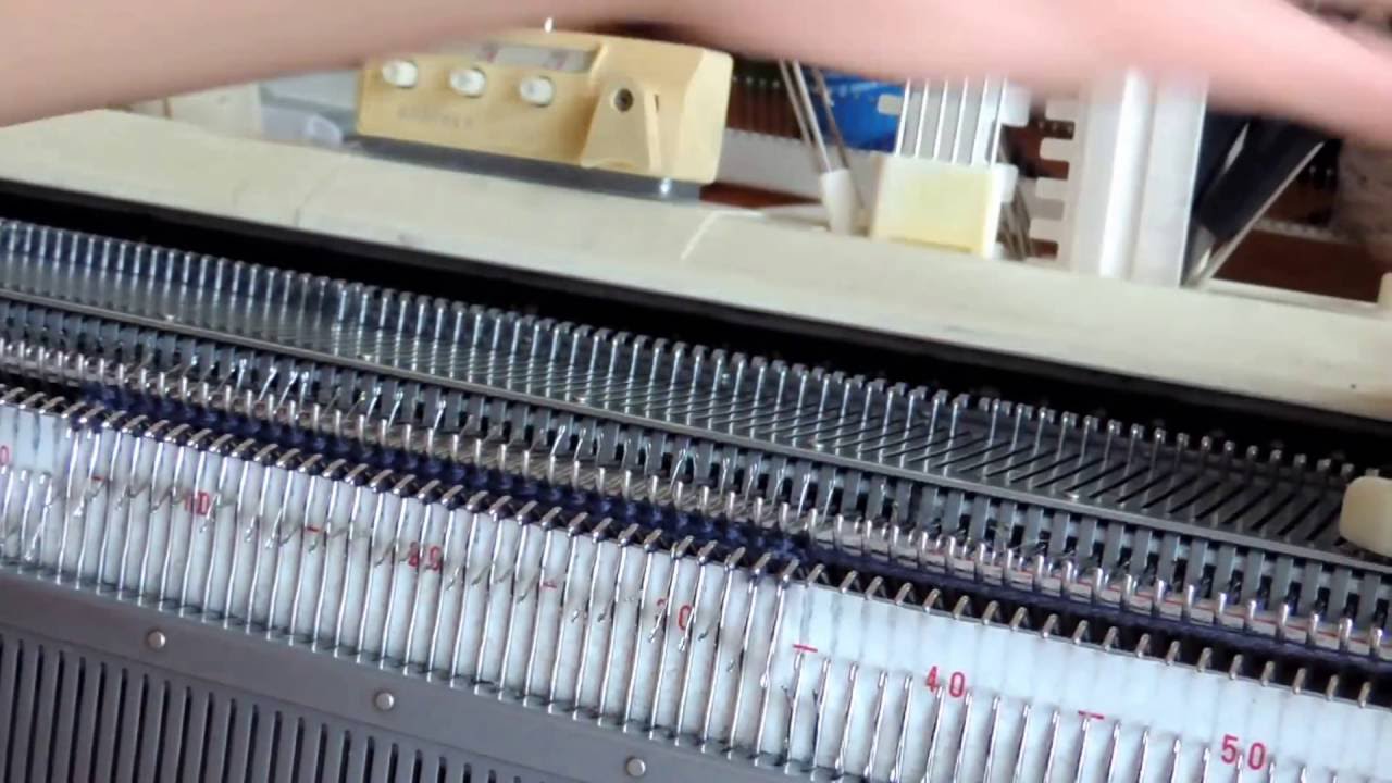 Круговое вязание на вязальной машине Круговое вязание на вязальной машине