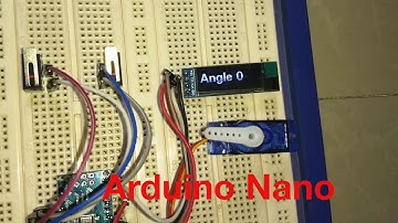 Digital Servo angle control using Arduino
