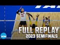 Nebraska vs pittsburgh 2023 ncaa volleyball semifinals  full replay