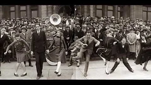 Crazy 1920s USA: Coon -Sanders Orch. - Rhythm King...
