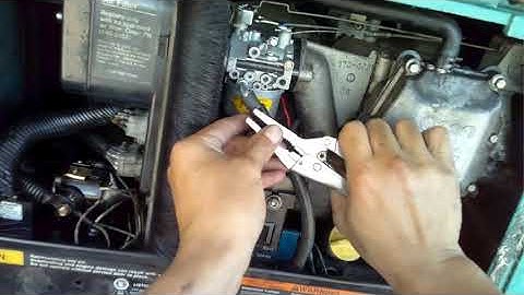 Onan 4000 Microquiet  How to Start Engine Won