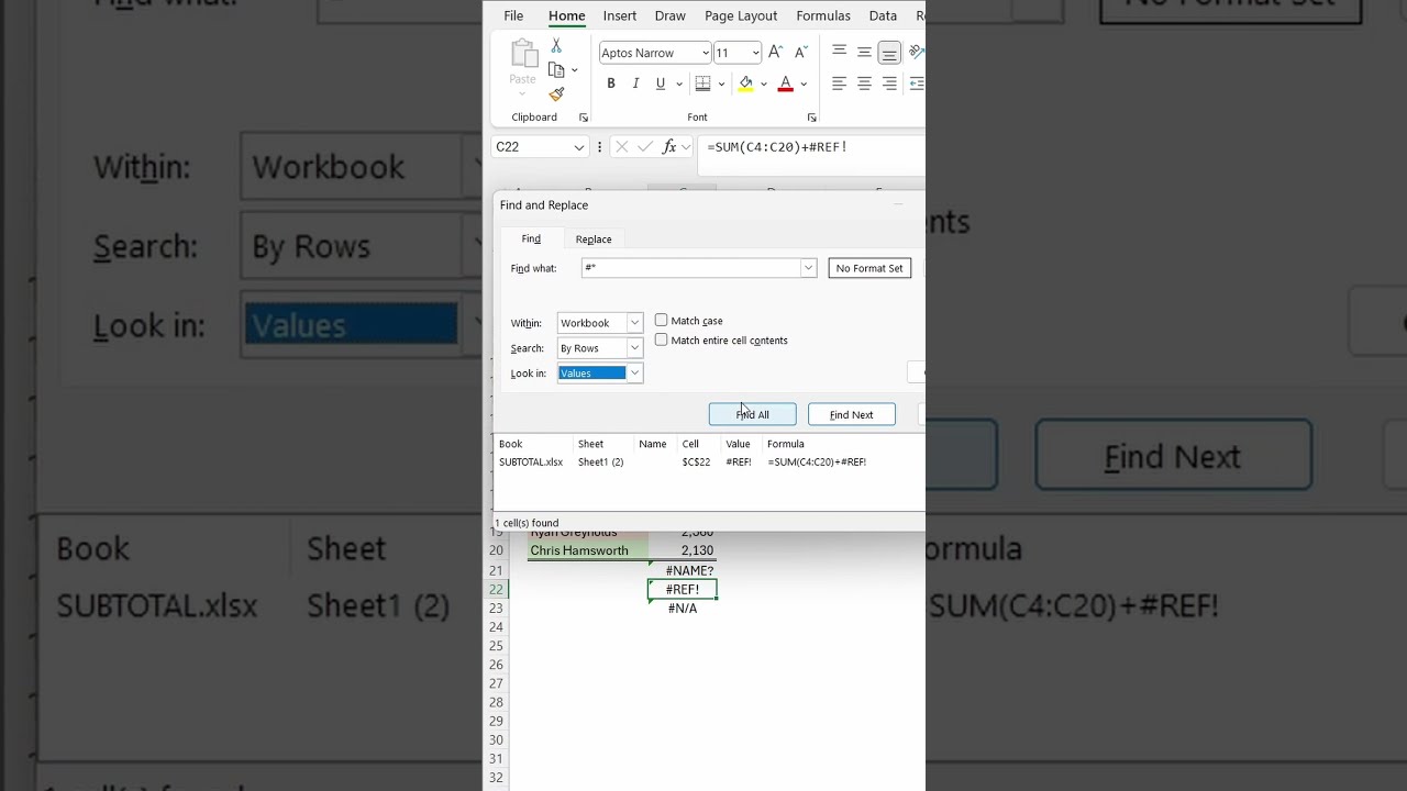  Here Is How You Can Find All The Errors In Your Excel Files