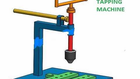 Mechanical Projects (BENCH TAPPING MACHINE) Easy to understand