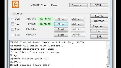 Installing XAMPP server on Windows xp_7_8_10