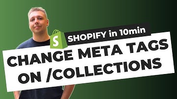 How to Change Title and Meta Description of /collections Page
