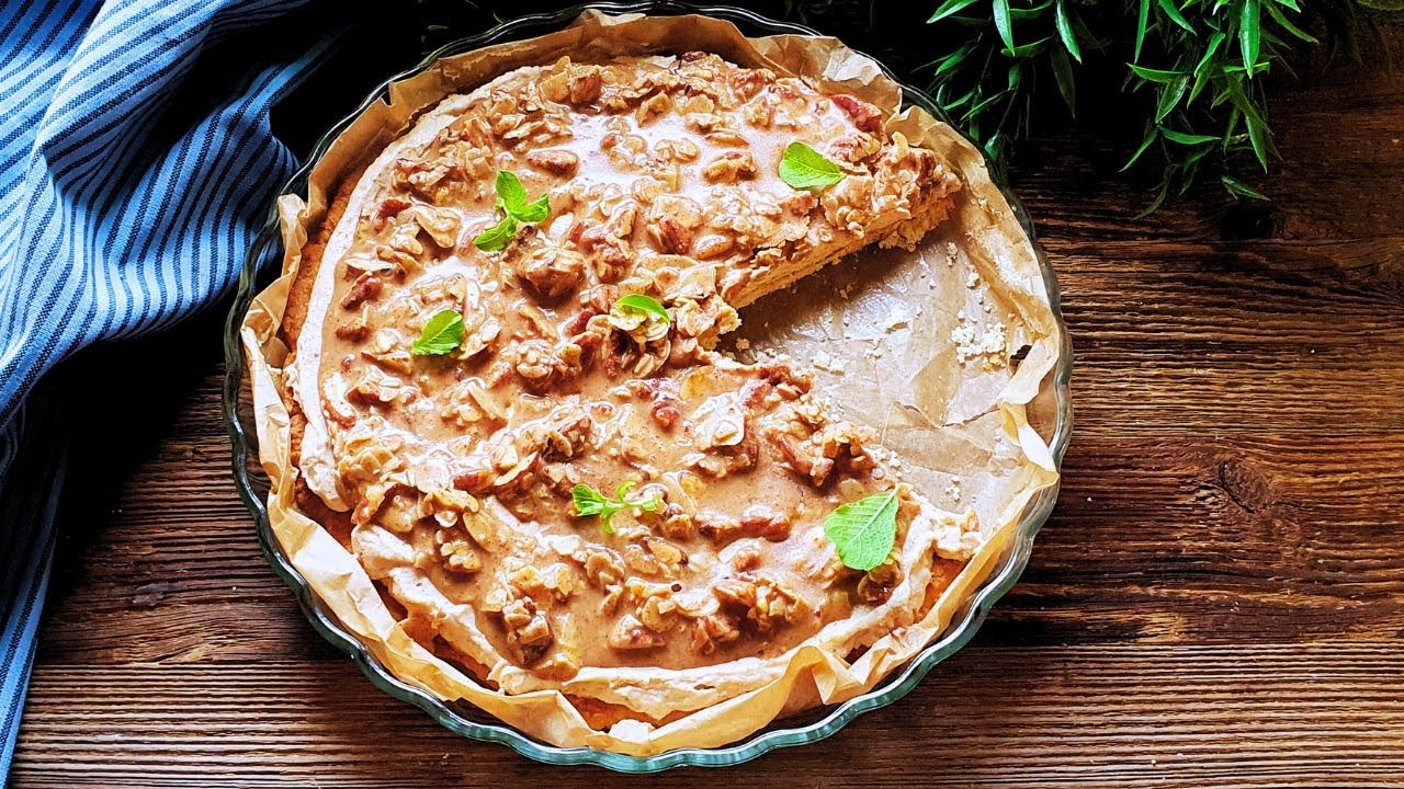 KETO MAZUREK ORZECHOWO-MIGDAŁOWY | KETO TARTA ORZECHOWO-MIGDAŁOWA