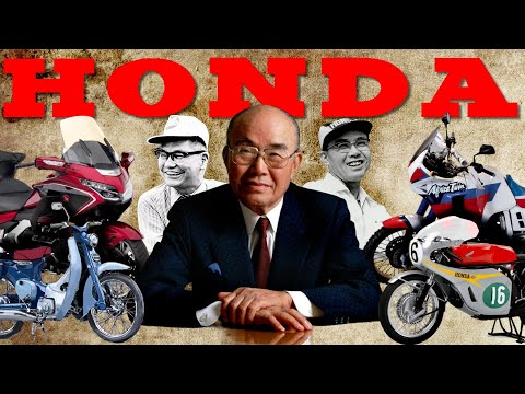 Видео: История мотоциклов HONDA