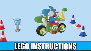 LEGO Yoshi Bike Instructions - Super Mario - 72031 - Mario Kart