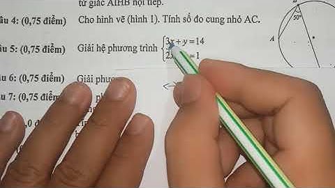 Đề thi cuối kì 2 lớp 9 toán