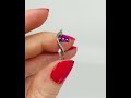 Enchanted: Pink Sapphire & White Gold