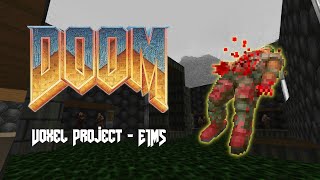Doom Voxel Preview - E1M5 - Phobos Labs