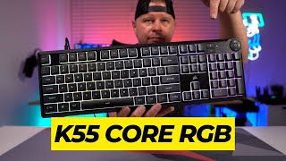 Corsair K55 Core RGB Gaming Keyboard Review