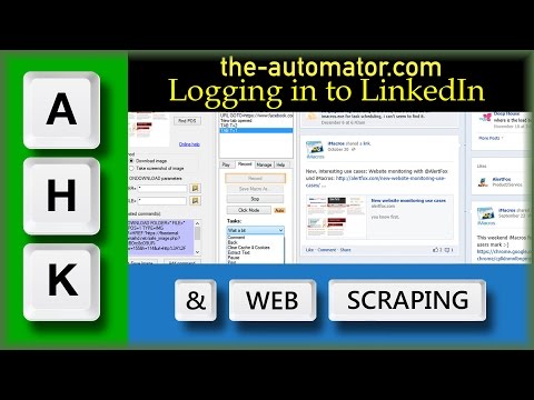 Automate Login to LinkedIn with AutoHotkey